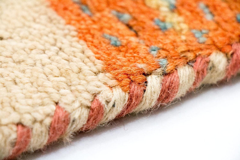 Gabbeh Rug - Indus - 195 x 139 cm - beige