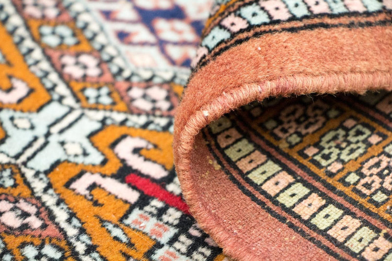 Afghan Rug - Bukhara - 168 x 130 cm - red