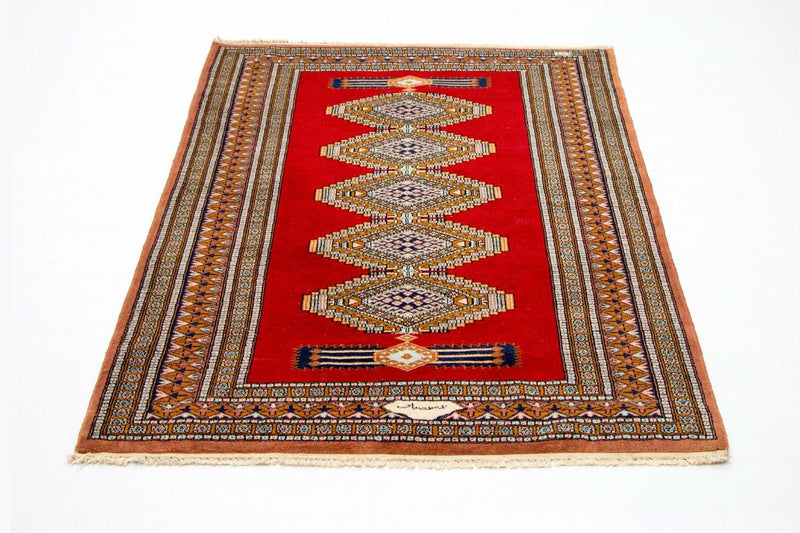 Afghan Rug - Bukhara - 168 x 130 cm - red