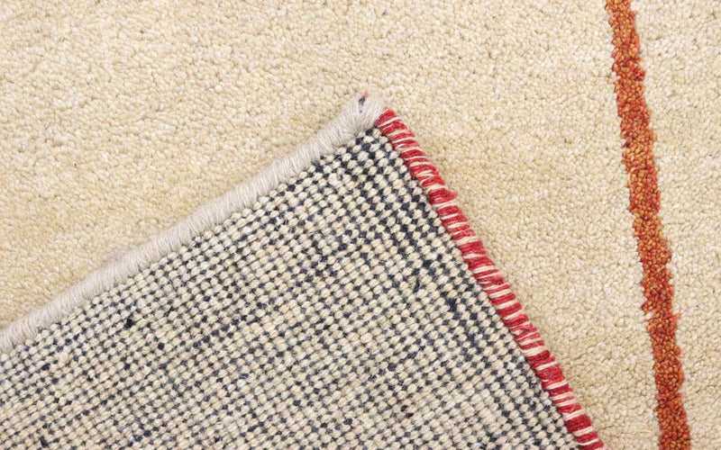 Runner Gabbeh Rug - Indus - 298 x 80 cm - beige