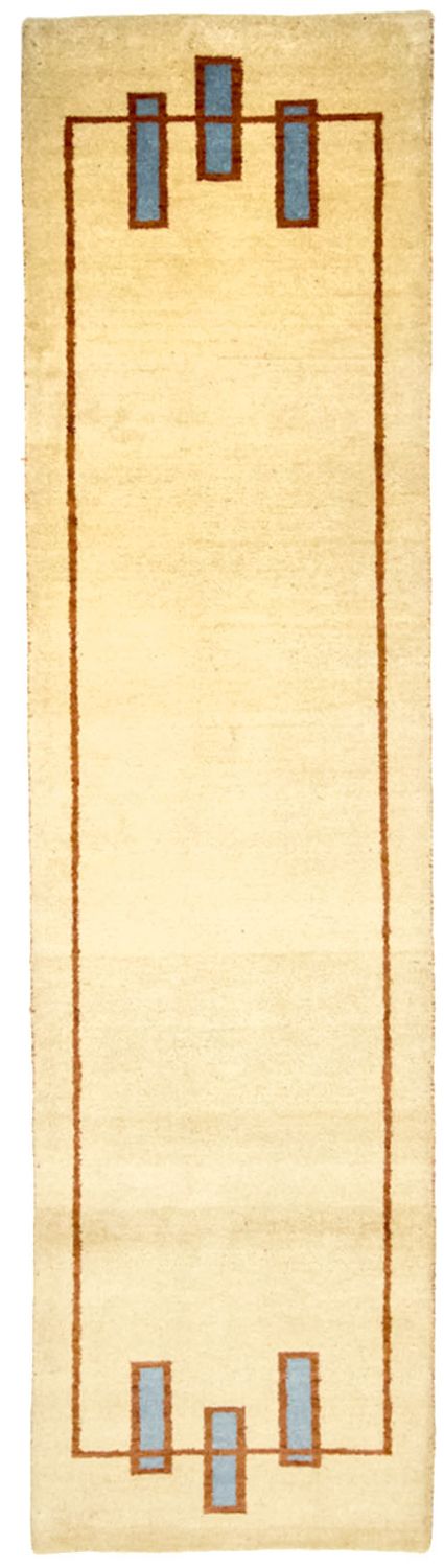 Runner Gabbeh Rug - Indus - 294 x 80 cm - beige