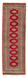 Pakistani Rug 83x247cm - Oriental Rug - Runner / Dark Red / 83 x 247 cm Runner