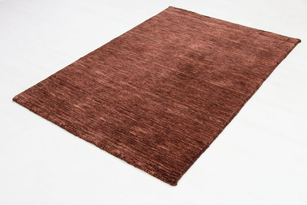 Wool Rug - 150 x 104 cm - brown