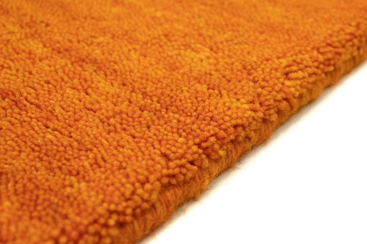 Gabbeh Rug - Indus round  - 200 x 200 cm - orange