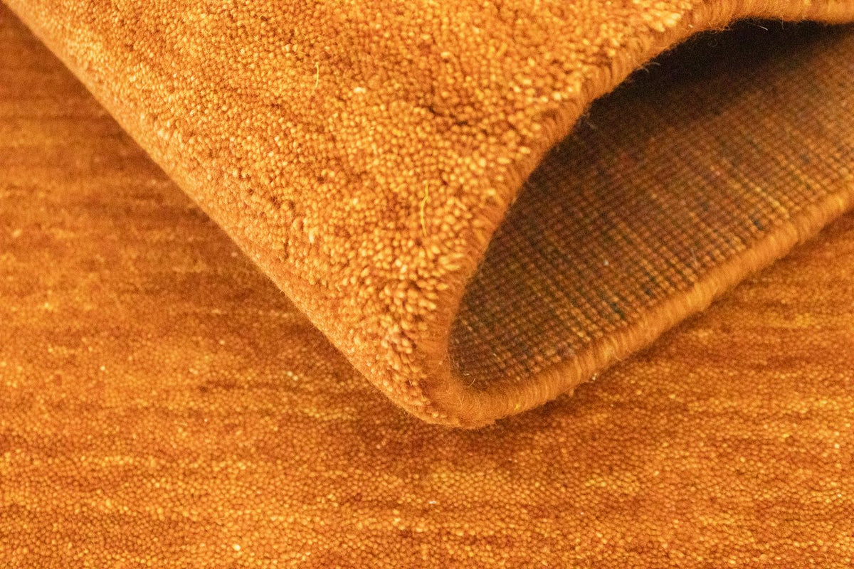 Gabbeh Rug - Indus square  - 250 x 250 cm - orange