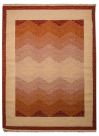 Kelim Rug - Trendy - 200 x 140 cm - orange