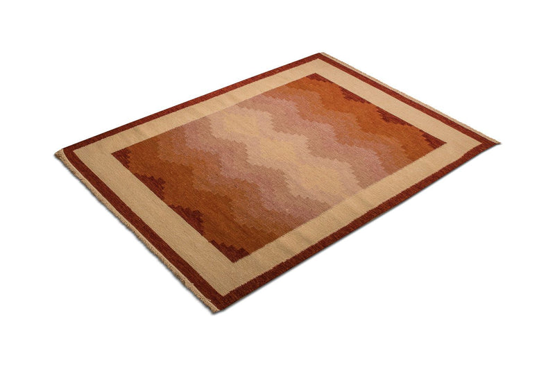 Kelim Rug - Trendy - 200 x 140 cm - orange