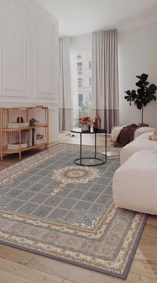 Oriental Woven Rug - Eastern Elegance - rectangle