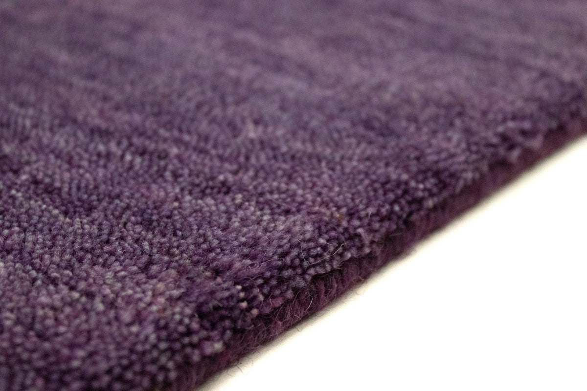 Runner Gabbeh Rug - Indus - 400 x 80 cm - purple