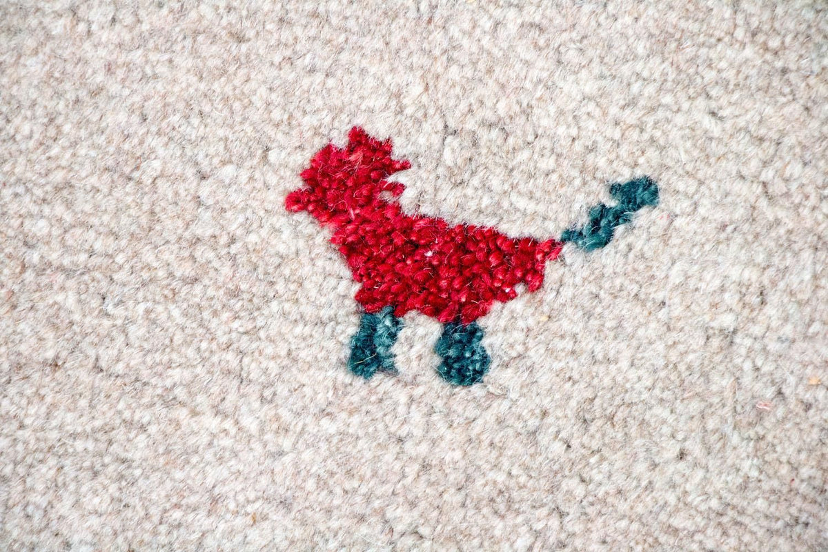 Gabbeh Rug - Indus - 200 x 140 cm - beige