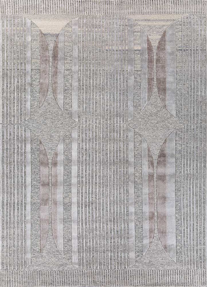 Designer Rug - 270 x 180 cm - silver