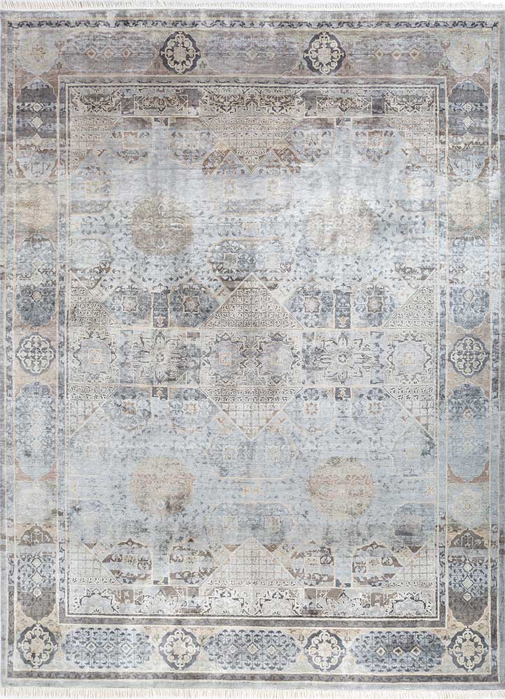 Designer Rug - 300 x 240 cm - light grey