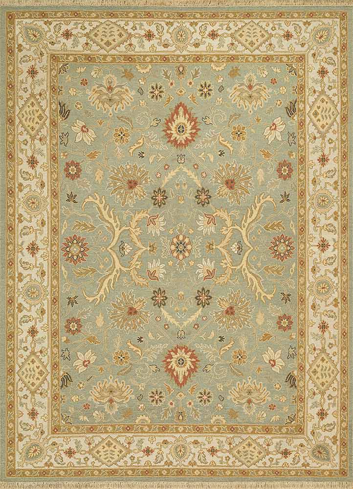 Runner Wool Rug - 270 x 90 cm - mint green