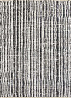Sisal Rug - 240 x 150 cm - black and white
