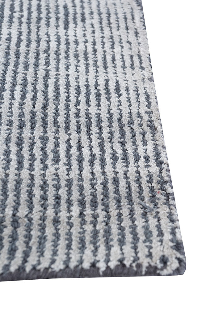 Moderner Teppich - 228 x 163 cm - hellblau