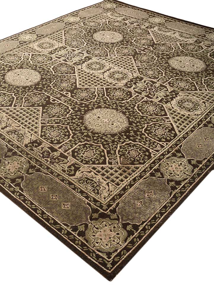 Wool Rug - 270 x 240 cm - beige