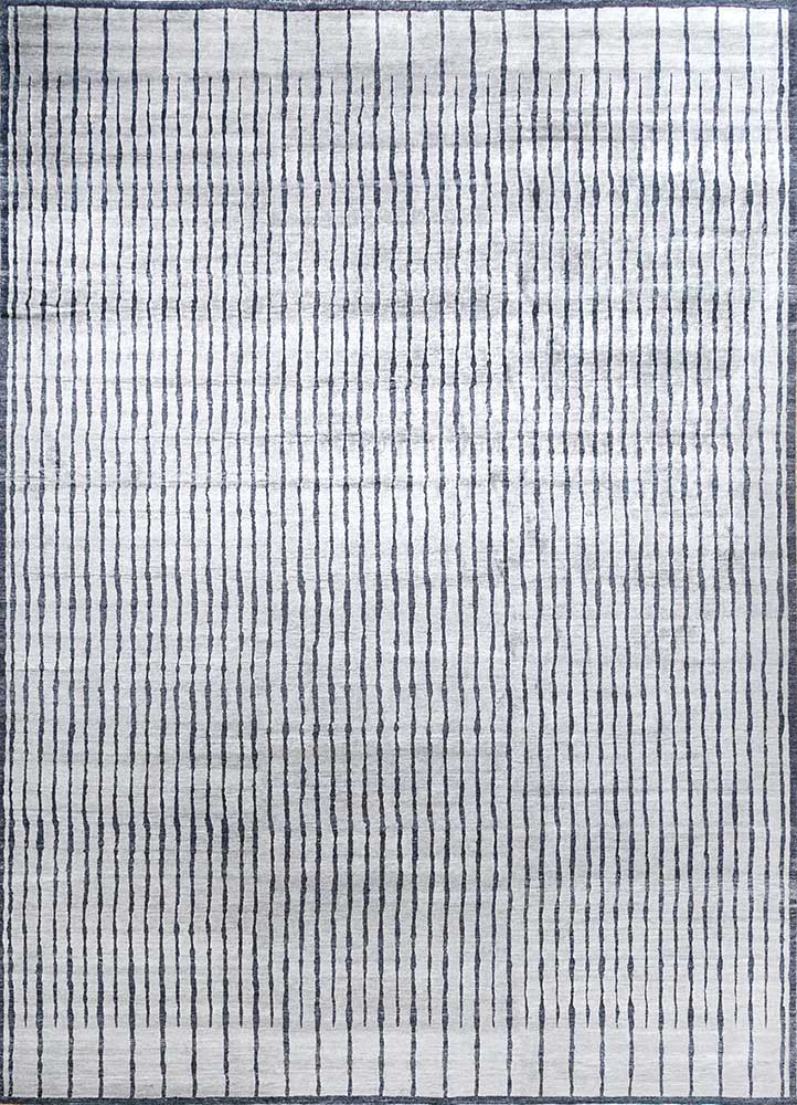 Viscose Rug - 435 x 255 cm - light grey