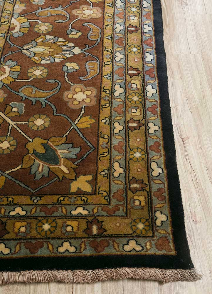 Wool Rug - 450 x 360 cm - blue