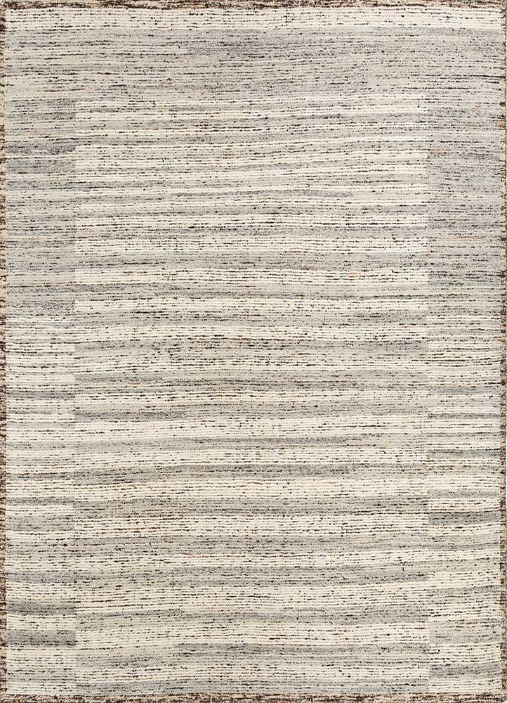 Wool Rug - 285 x 255 cm - light grey