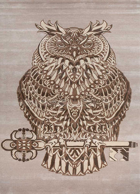 Wool Rug - 360 x 195 cm - cream