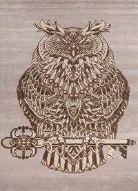 Wool Rug - 360 x 195 cm - cream