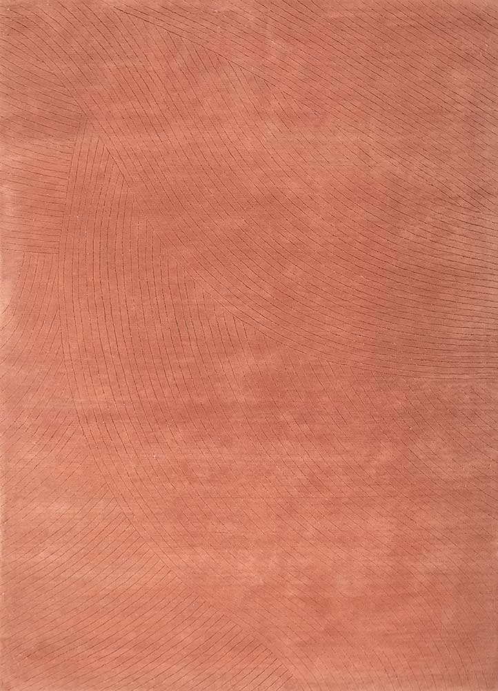 Wool Rug - 242 x 163 cm - orange