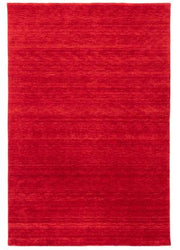 Gabbeh Rug - Loribaft Softy - 145 x 72 cm - red