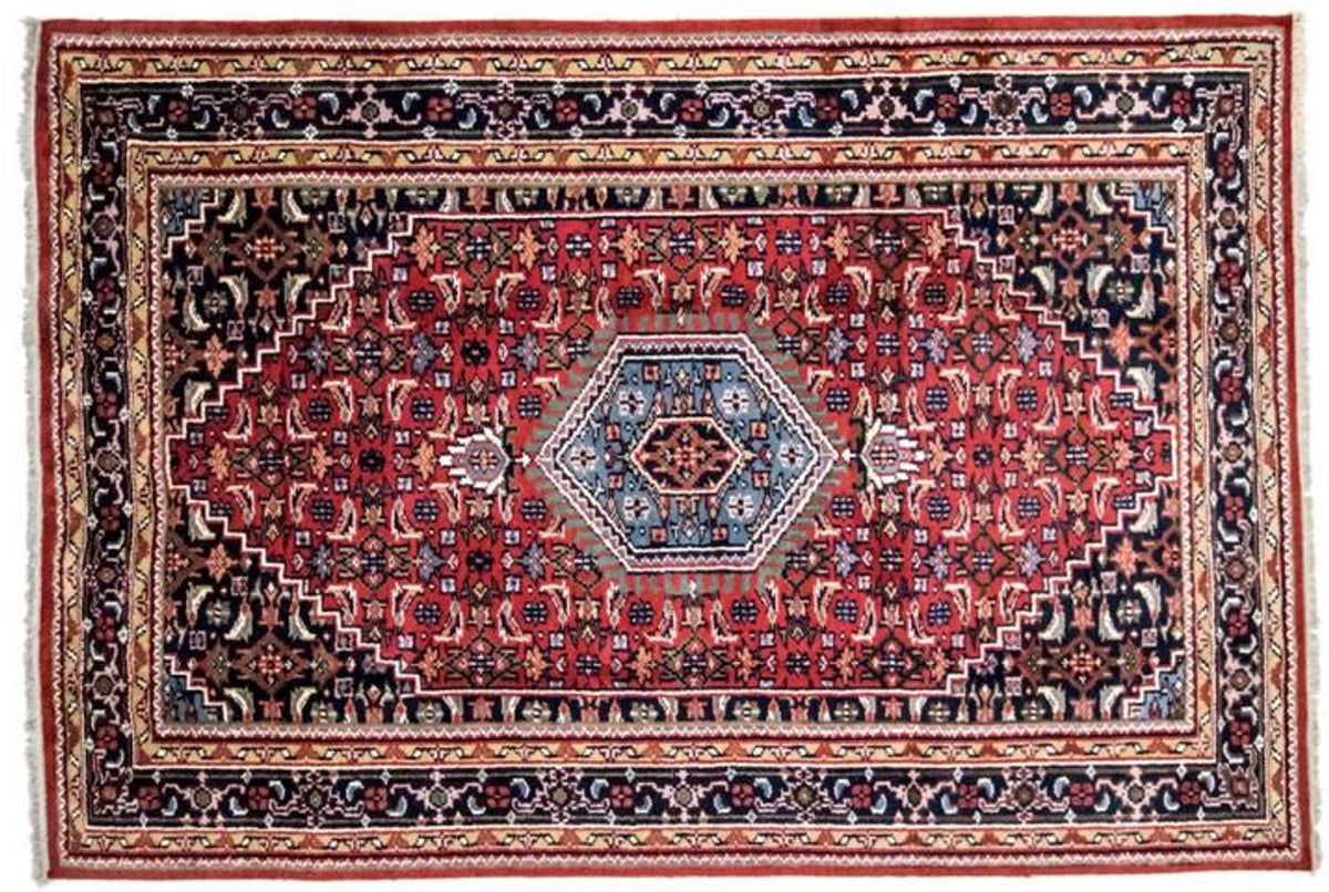 Oriental Rug - 90 x 60 cm - red