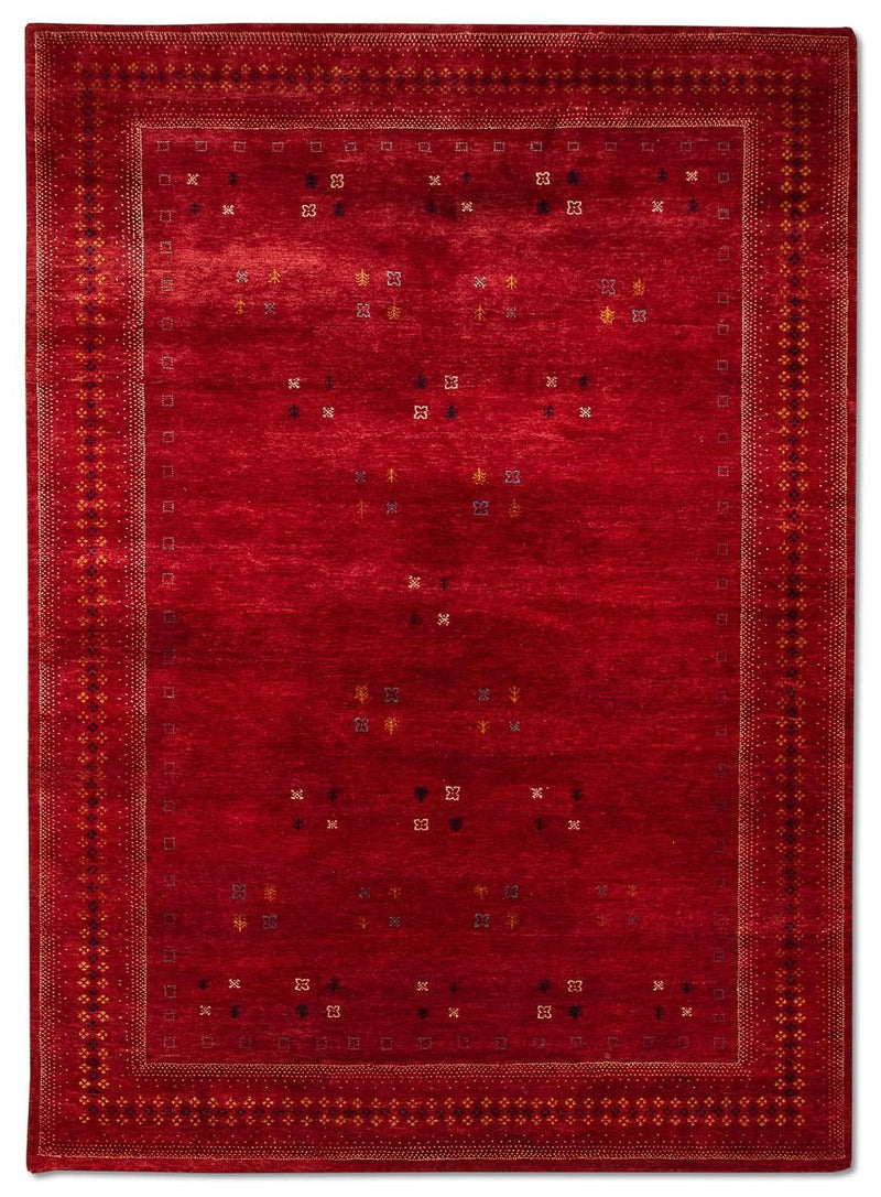 Gabbeh Rug - Loribaft Perser - 250 x 200 cm - red