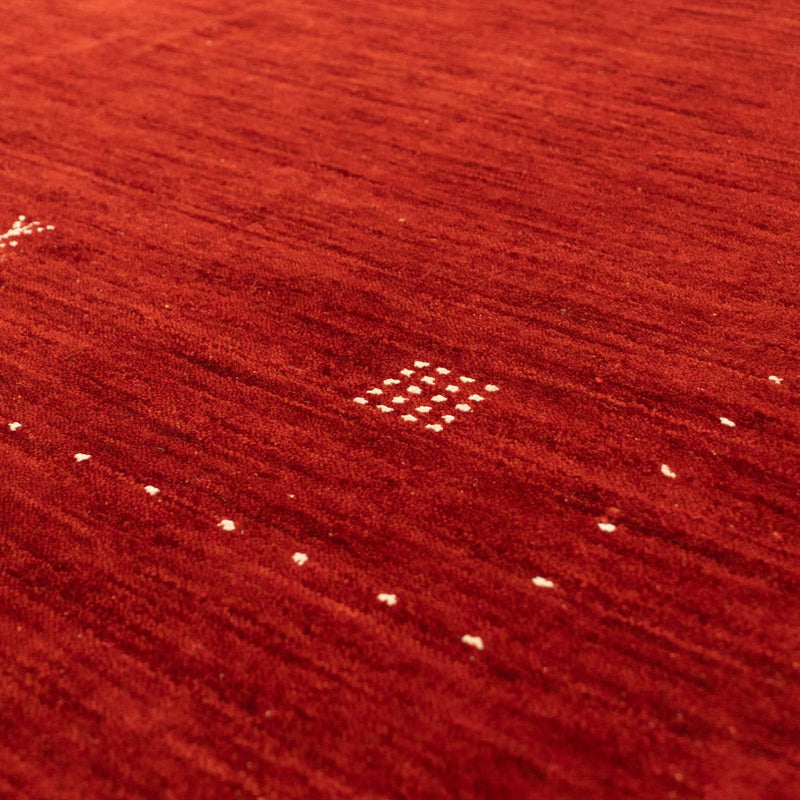 Gabbeh Rug - Softy - 180 x 120 cm - red