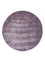 Designer Rug round  - 180 x 180 cm - purple