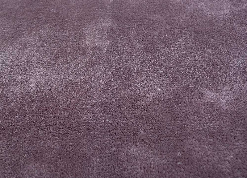 Designer Rug round  - 180 x 180 cm - purple