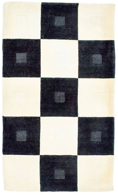 Wool Rug - 150 x 90 cm - multicolored