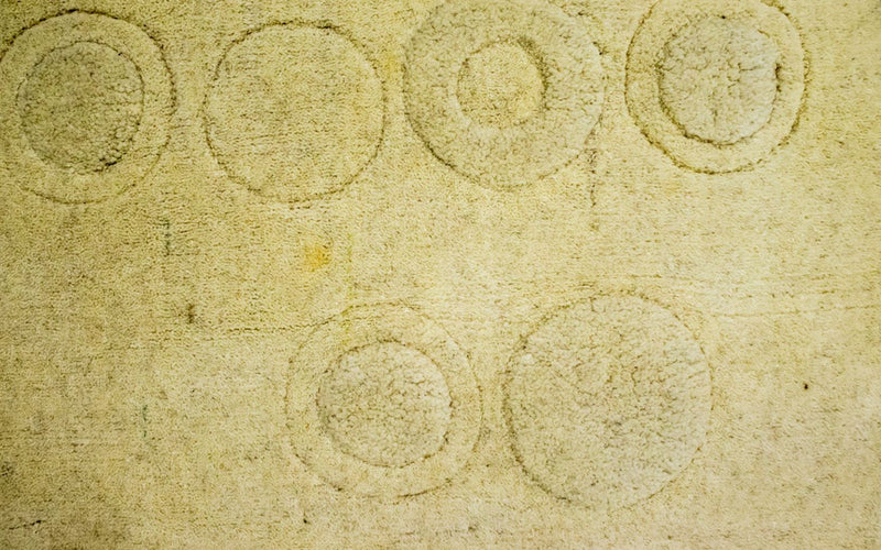 Wool Rug - 148 x 80 cm - beige