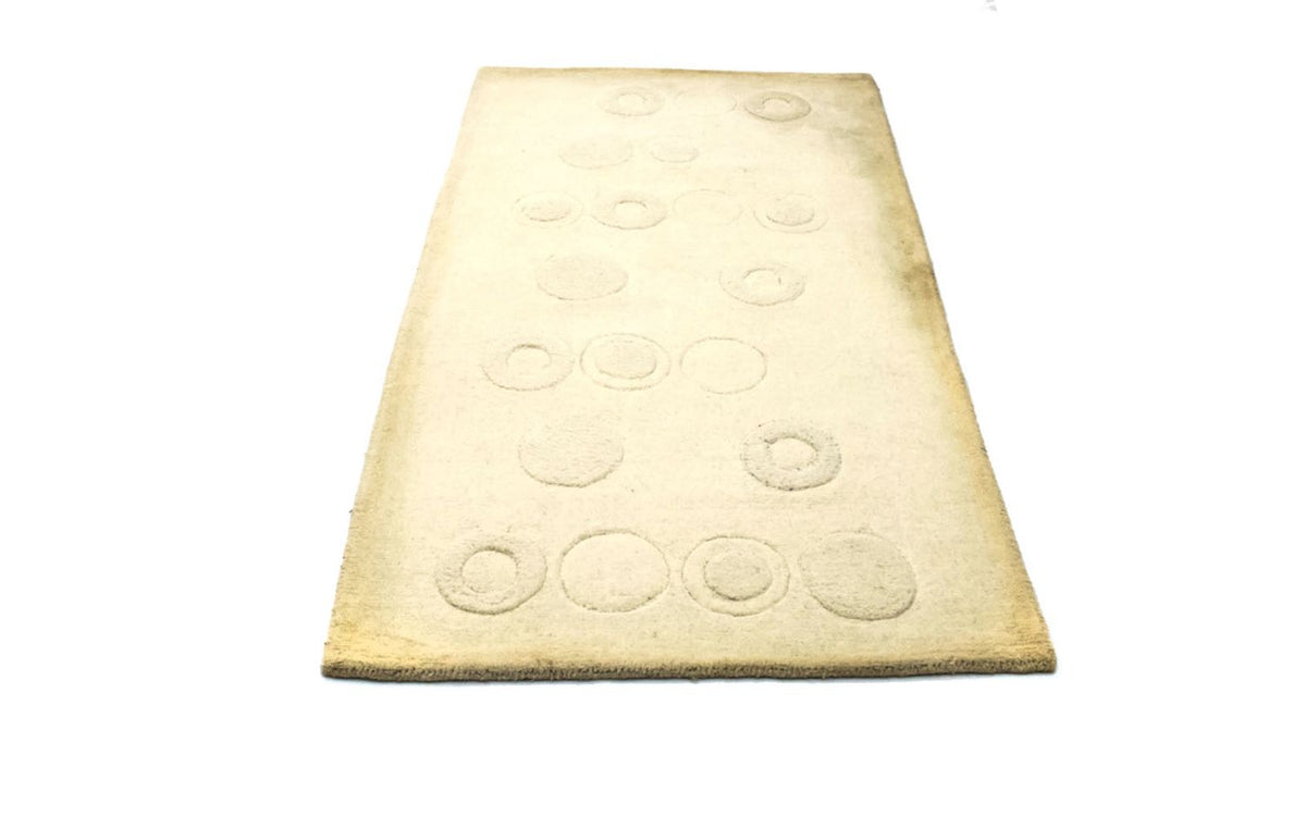 Wool Rug - 148 x 80 cm - beige