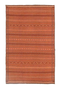 Kelim Rug - Oriental - 300 x 194 cm - orange
