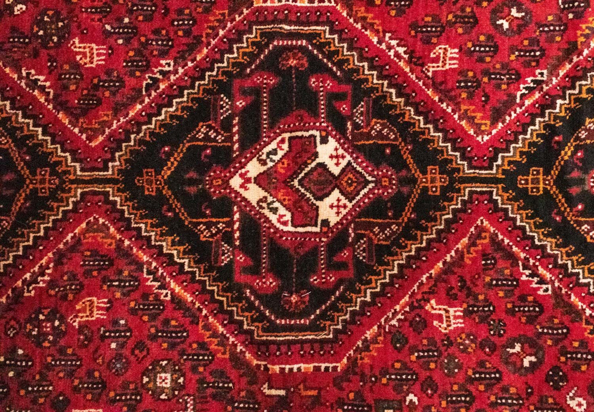 Perser Rug - Nomadic - 300 x 215 cm - red