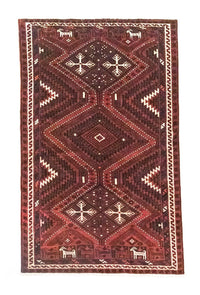 Perser Rug - Nomadic - 270 x 175 cm - brown