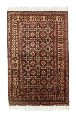Afghan Rug - 283 x 199 cm - brown