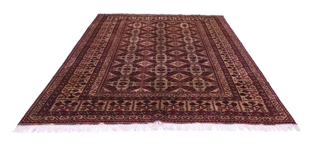 Afghan Rug - 283 x 201 cm - brown