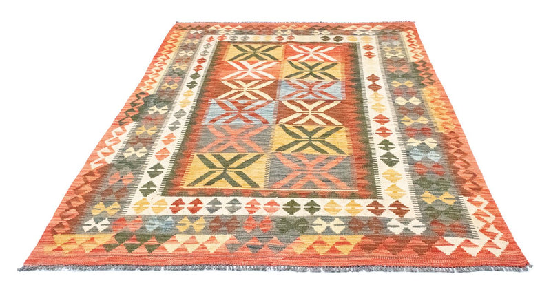 Kelim Rug - Oriental - 205 x 150 cm - orange