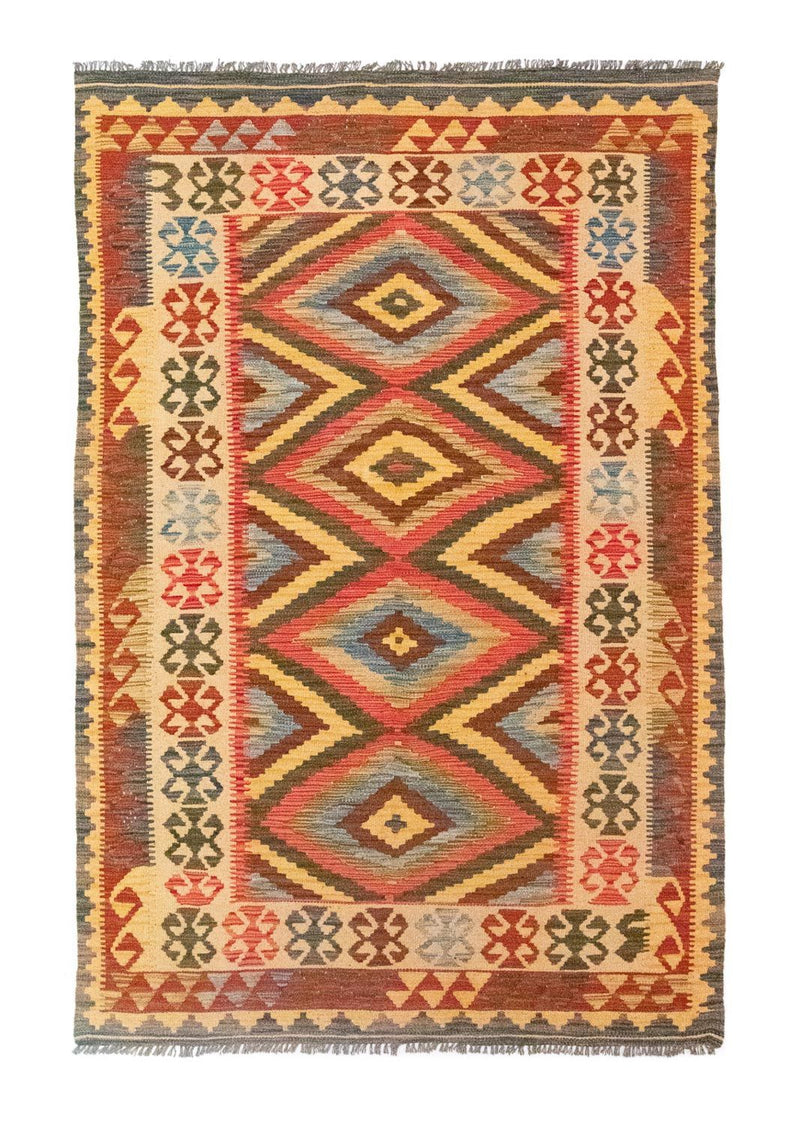 Afghan Kilim Rug 207x139cm
