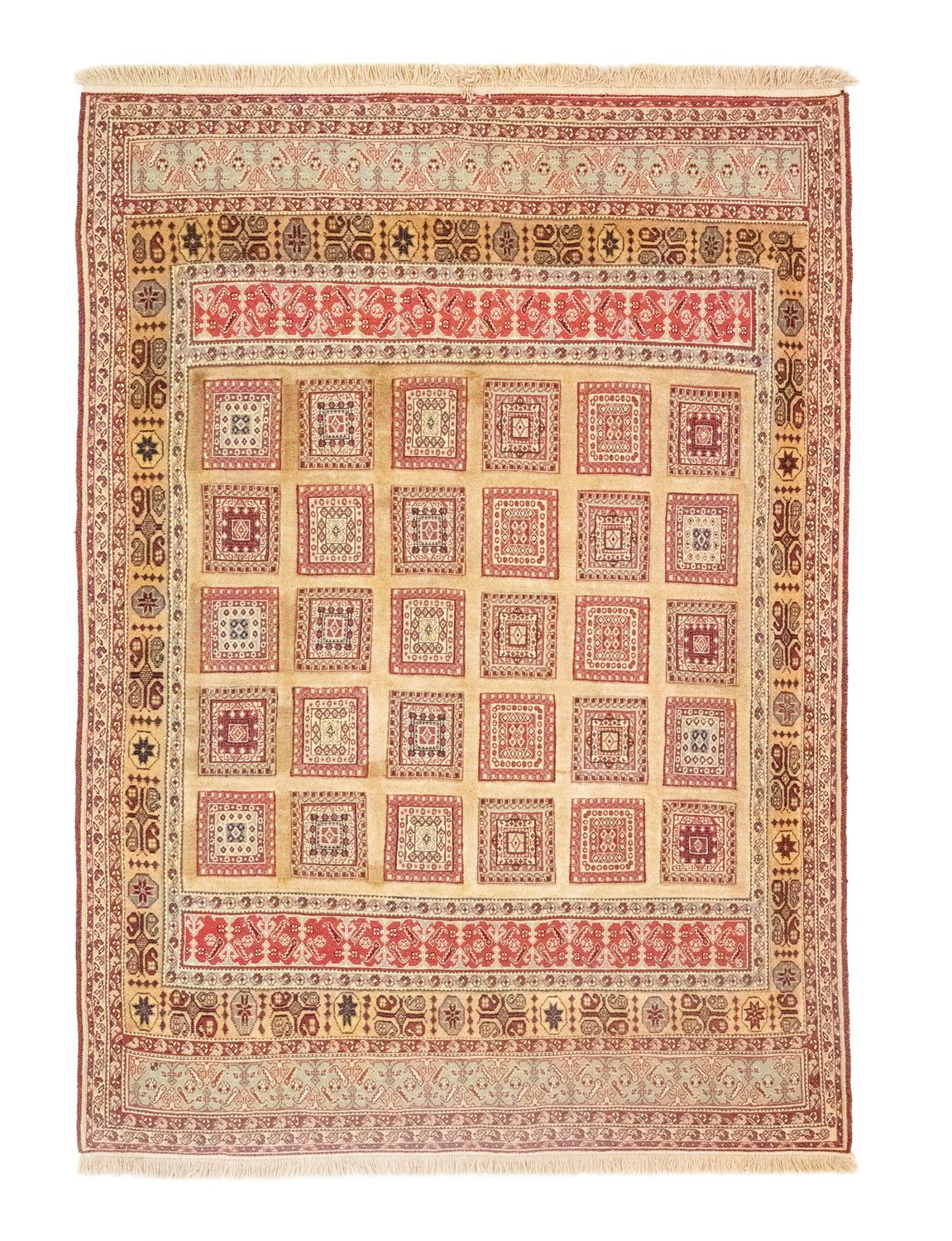 Perser Rug - Nomadic - 224 x 162 cm - gold