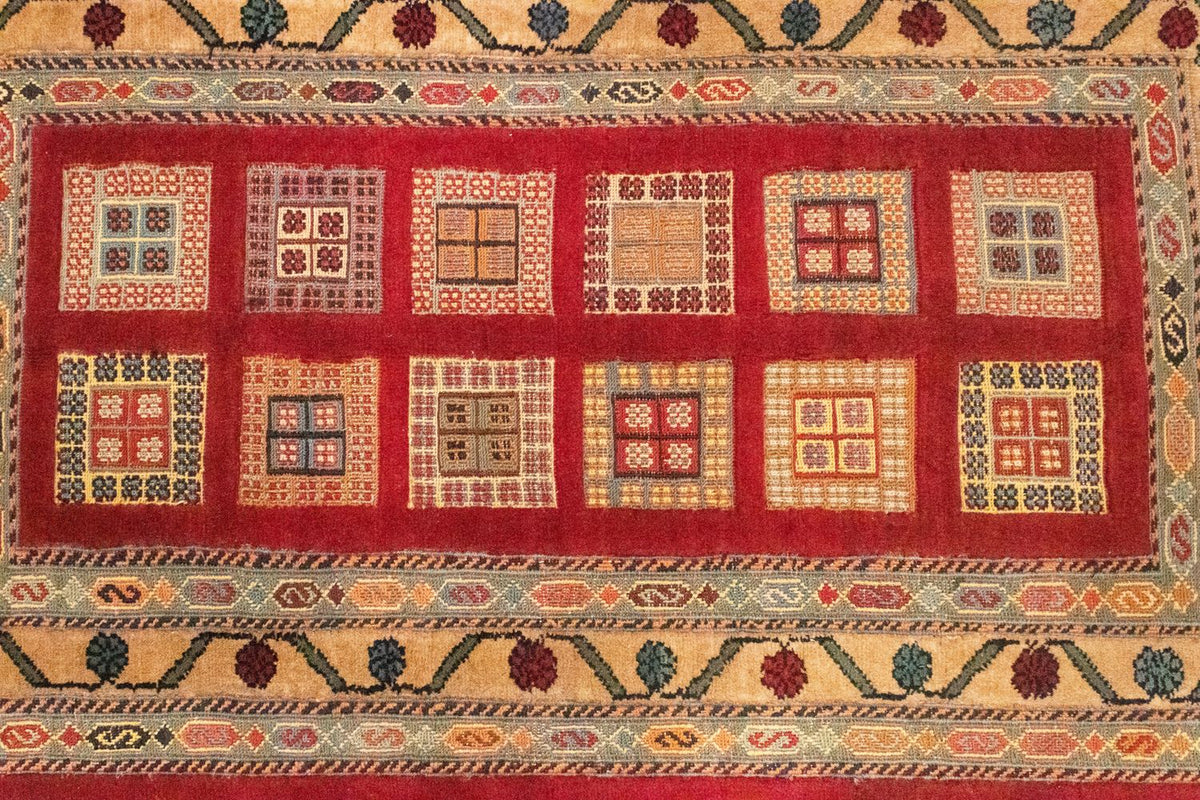 Perser Rug - Nomadic - 114 x 81 cm - red