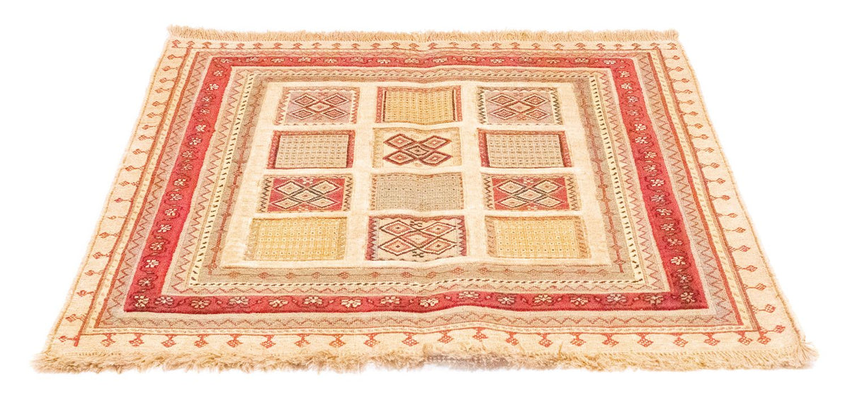 Perser Rug - Nomadic square  - 102 x 96 cm - red