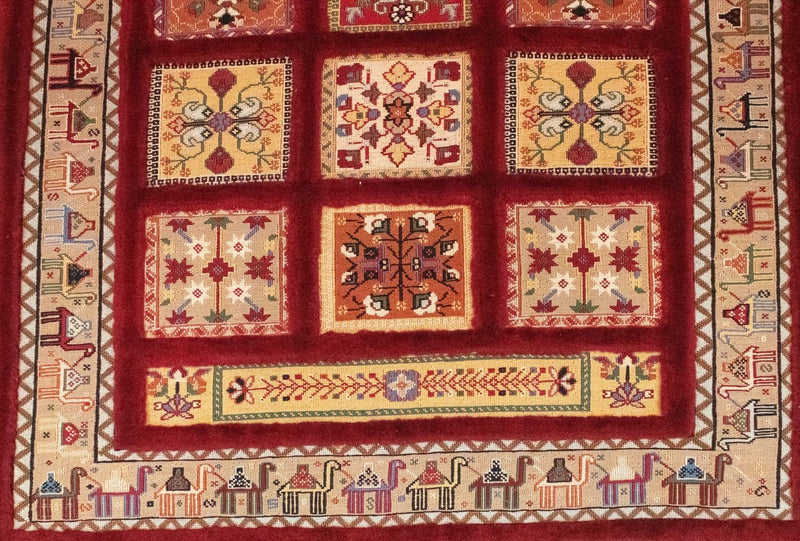 Afshar Sirjan Rug 148x105cm - Persian Rugs