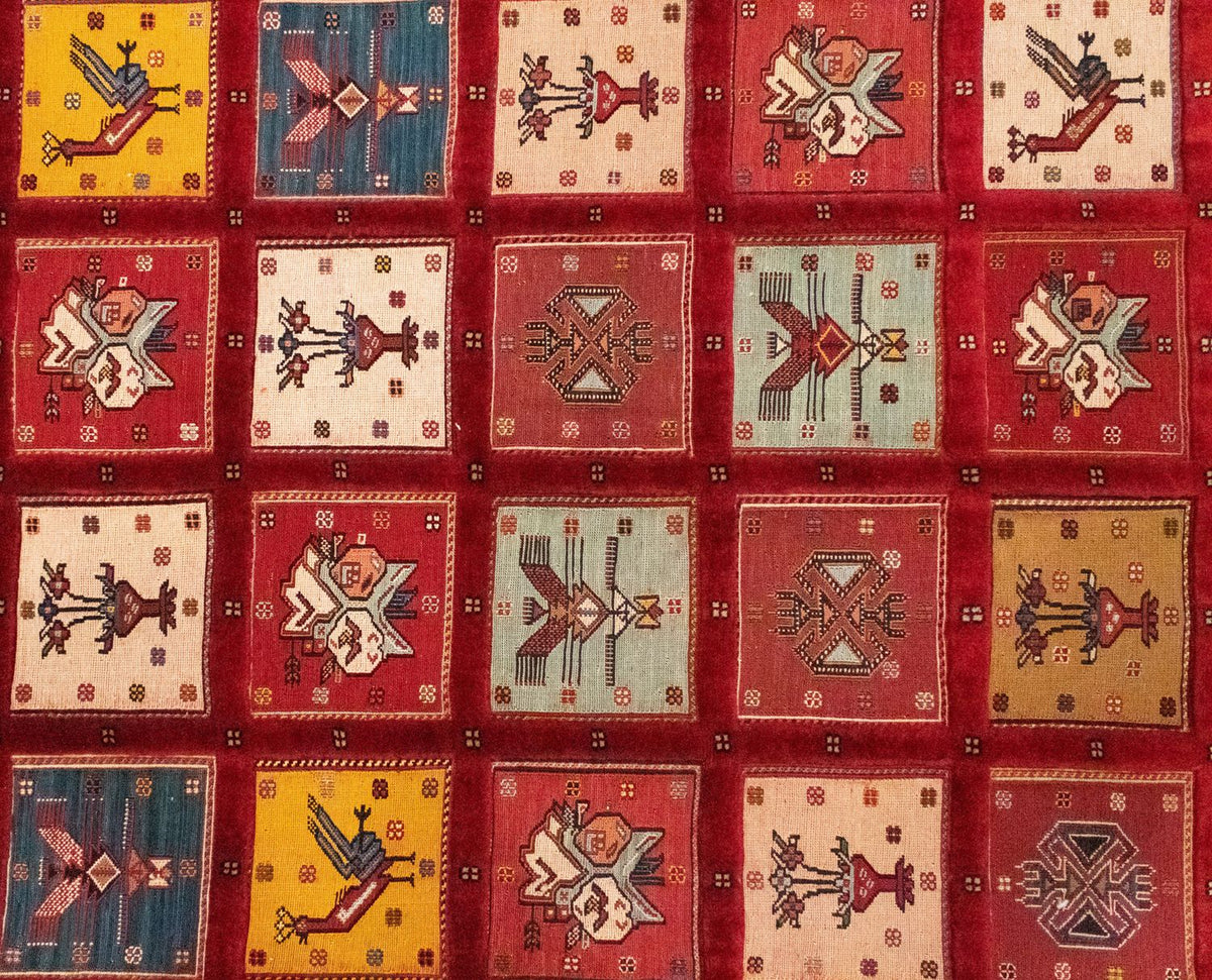 Perser Rug - Nomadic - 170 x 120 cm - red