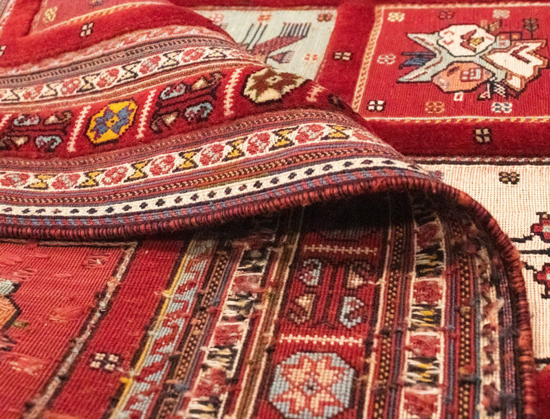 Perser Rug - Nomadic - 170 x 120 cm - red