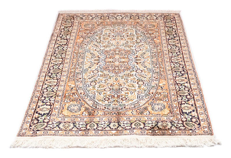 Kashmir Silk Rug 125x83cm - Oriental Rug