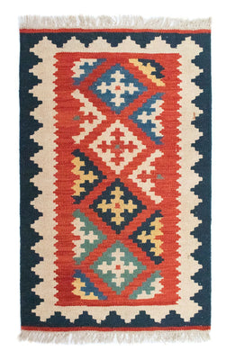 Kelim Rug - Oriental - 97 x 60 cm - orange
